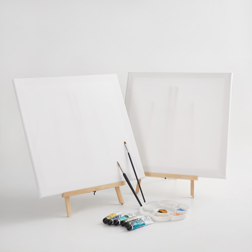 T/C Blend White Stretched Canvas